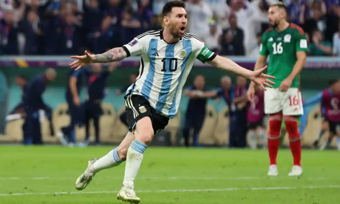 Argentina hạ Mexico nhờ tuyệt phẩm của Mess