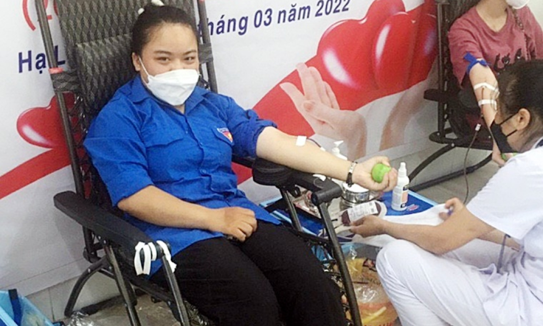Nữ đoàn viên thanh niên 20 lần tham gia hiến máu tình nguyện