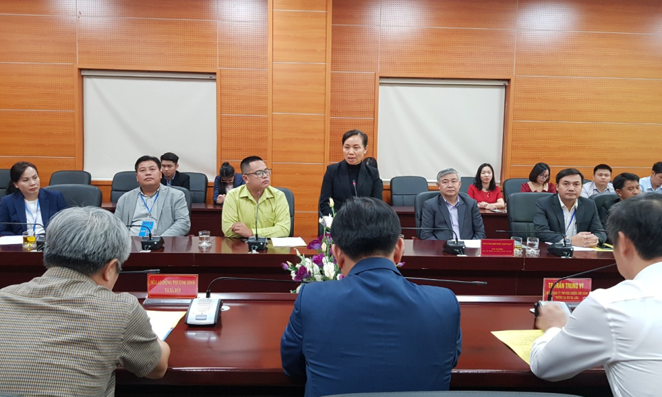 Đoàn Đại biểu Bộ Lao động và Phúc lợi xã hội Lào thăm Trường Đại học Hạ Long