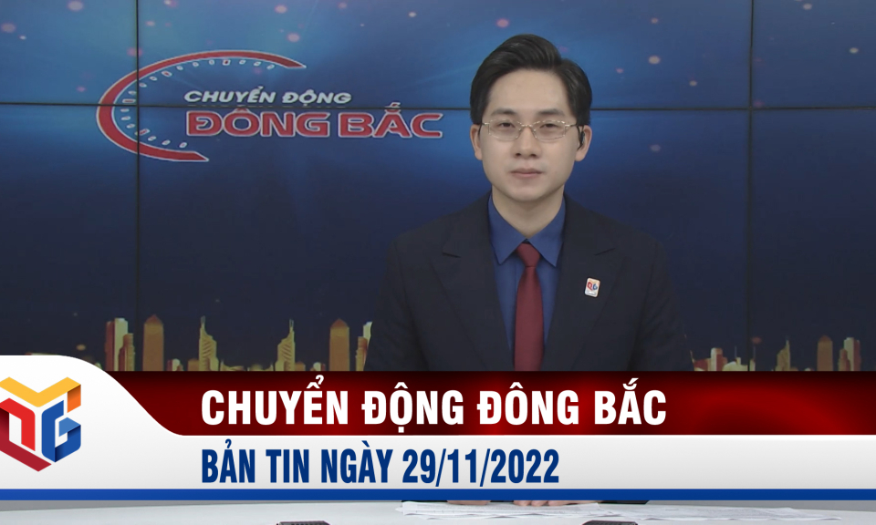 Chuyển động Đông Bắc ngày 29/11/2022