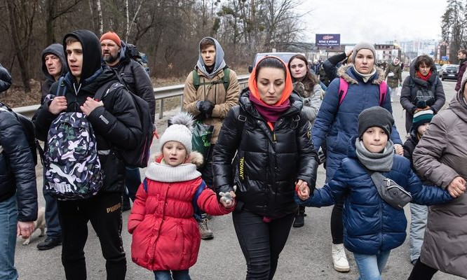 Châu Âu nguy cơ bị xáo trộn vì hàng trăm nghìn người tị nạn Ukraine