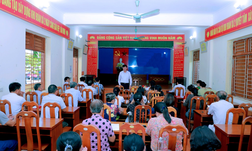 Đông Triều: Quan tâm, nắm bắt tình hình thực tiễn để giải quyết ý kiến, kiến nghị của cử tri