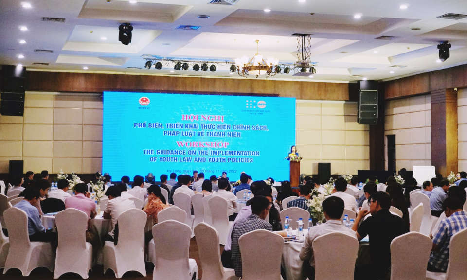 Hội nghị phổ biến, triển khai thực hiện chính sách, pháp luật về thanh niên