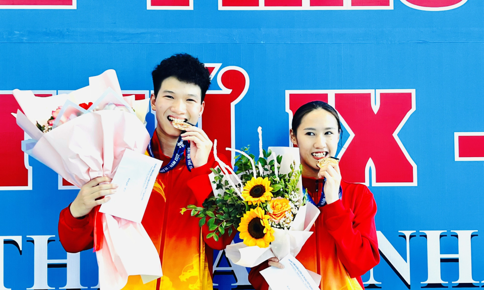 Đoàn Quảng Ninh giành Huy chương Vàng đầu tiên tại Đại hội Thể thao toàn quốc