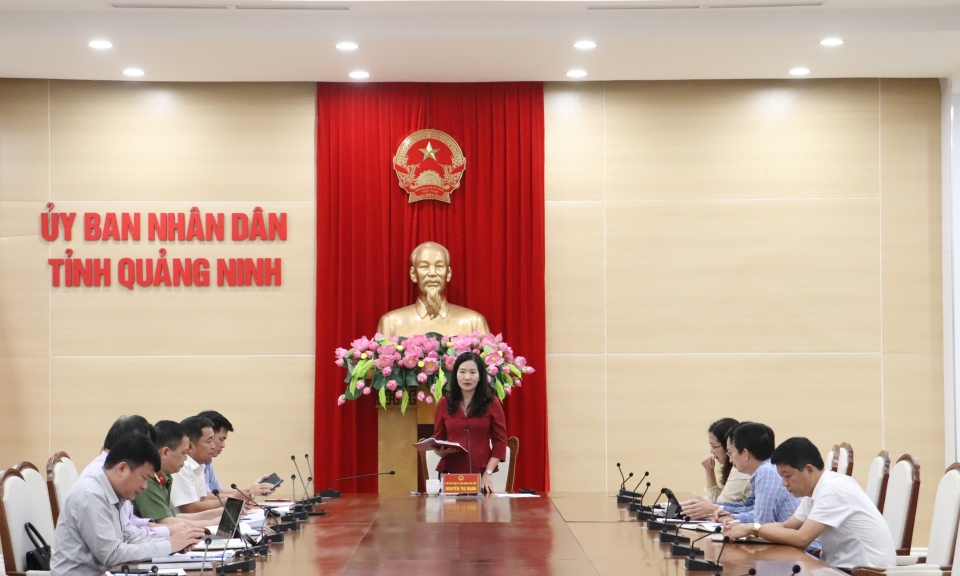Họp Ban Tổ chức Đại hội Thể thao toàn quốc lần thứ IX năm 2022 tại Quảng Ninh
