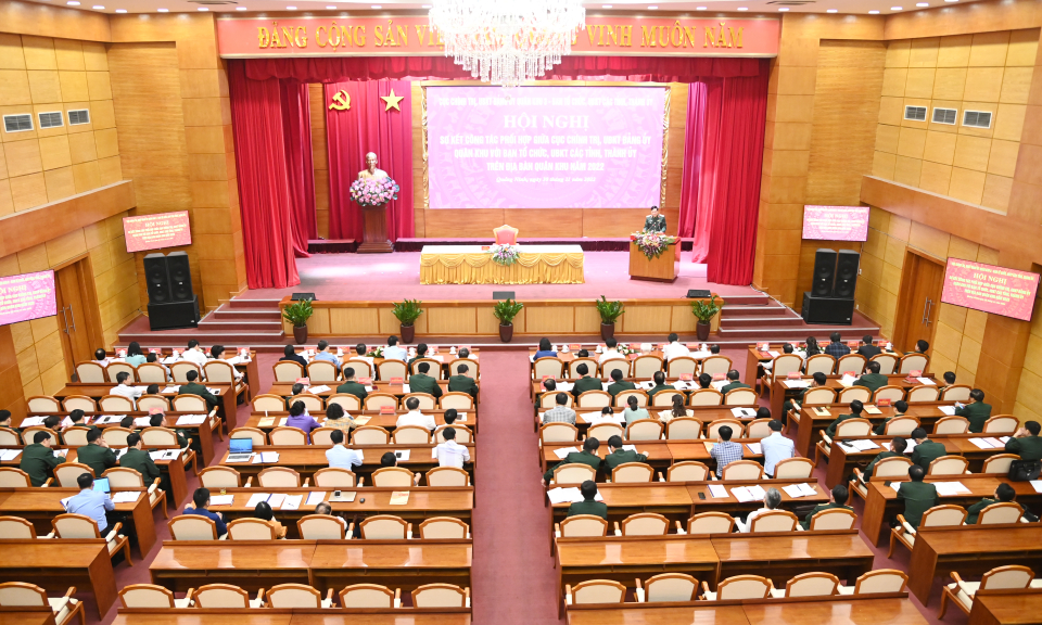 Sơ kết công tác phối hợp giữa Cục Chính trị, Ủy ban Kiểm tra Đảng ủy Quân khu 3 và Ban Tổ chức, Uỷ ban Kiểm tra các tỉnh, thành ủy