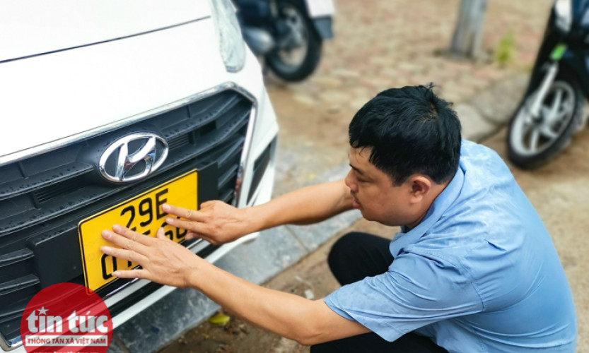 Thí điểm đấu giá biển số xe ô tô từ 1/7/2023