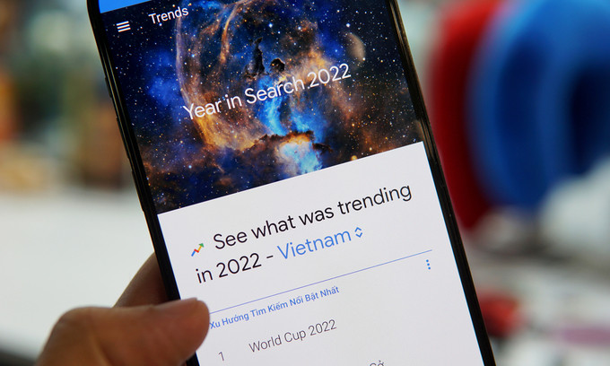 'World Cup 2022' is Vietnam's most trending Google search in 2022
