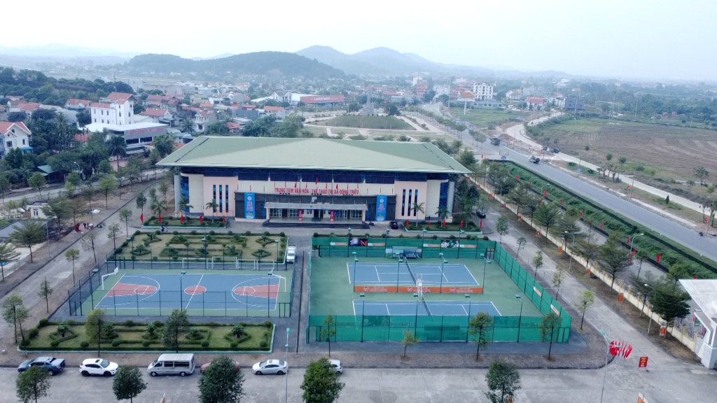Nhà thi đấu thể dục thể thao Thị xã Đông Triều - Địa điểm thi đấu môn Cầu lông