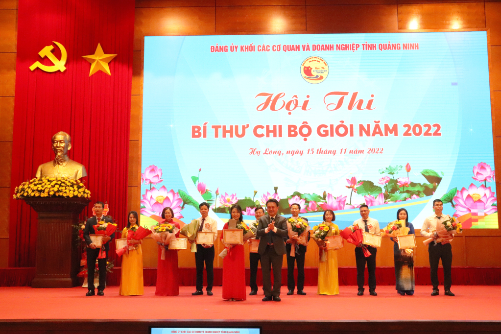 Đảng ủy Khối vừa tổ chức thành công Hội thi bí thư chi bộ giỏi năm 2022.