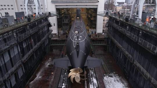 Nga hạ thuỷ tàu ngầm siêu tàng hình mới - Ảnh 1.