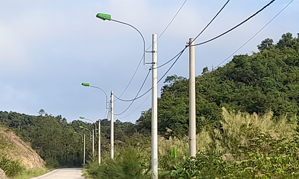 Hệ thống điện chiếu sáng không được sử dụng