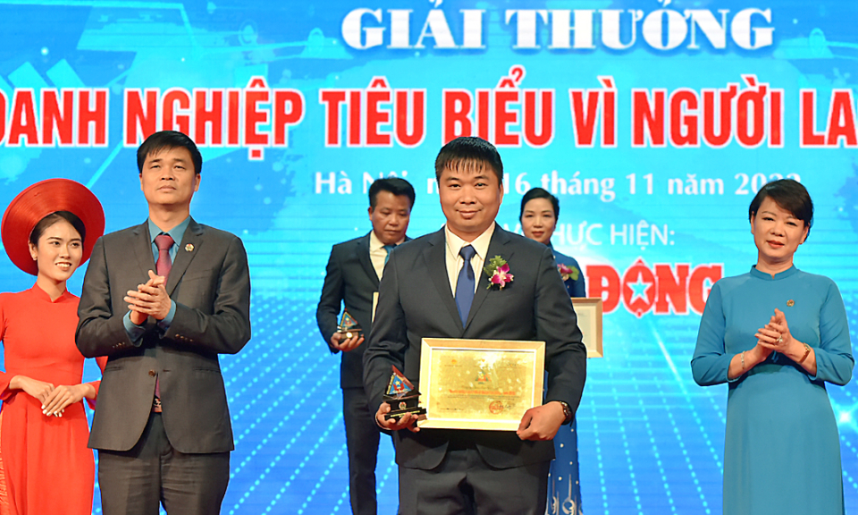 Tích cực xây dựng “Doanh nghiệp tiêu biểu vì người lao động”