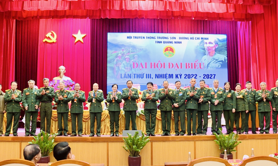 Đại hội Hội Truyền thống Trường Sơn - Đường Hồ Chí Minh tỉnh Quảng Ninh lần thứ III, nhiệm kỳ 2022-2027