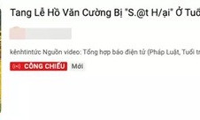 Sự thật tin Hồ Văn Cường qua đời