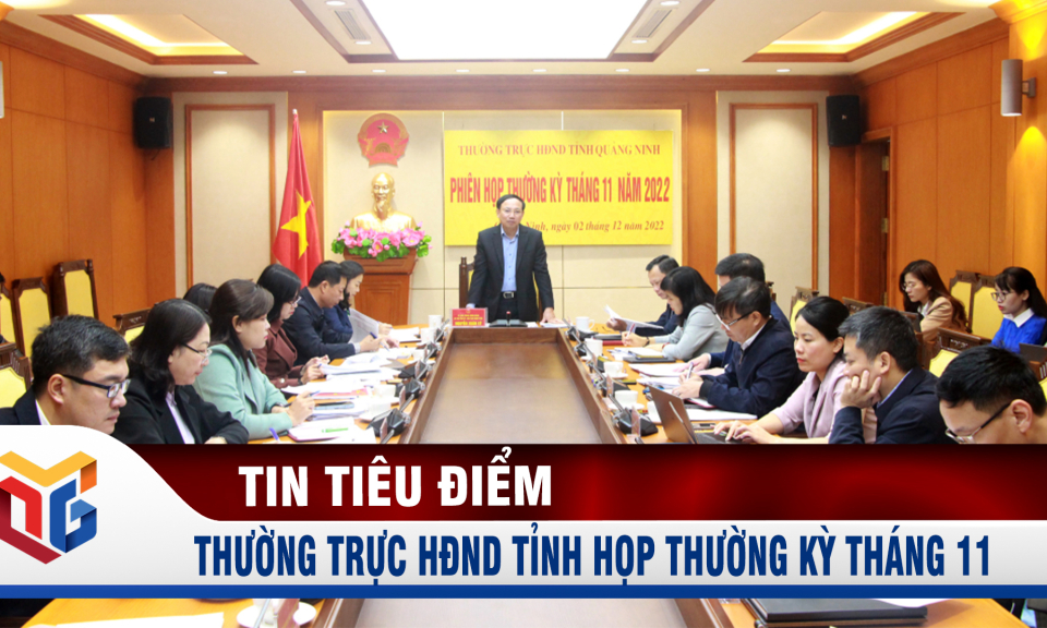 Thường trực HĐND tỉnh họp thường kỳ tháng 11