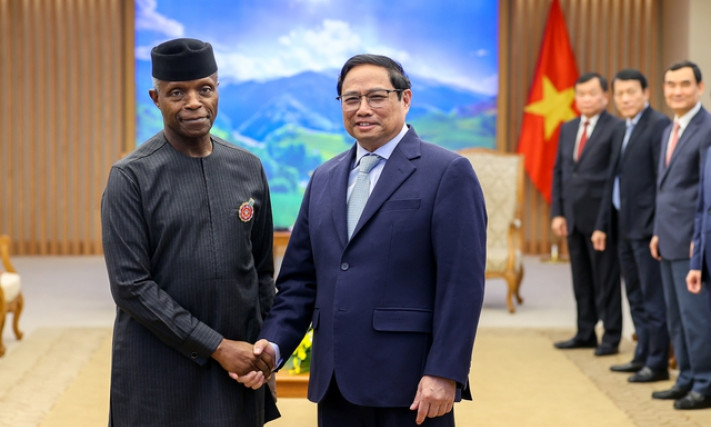 Thủ tướng Phạm Minh Chính tiếp Phó Tổng thống Nigeria