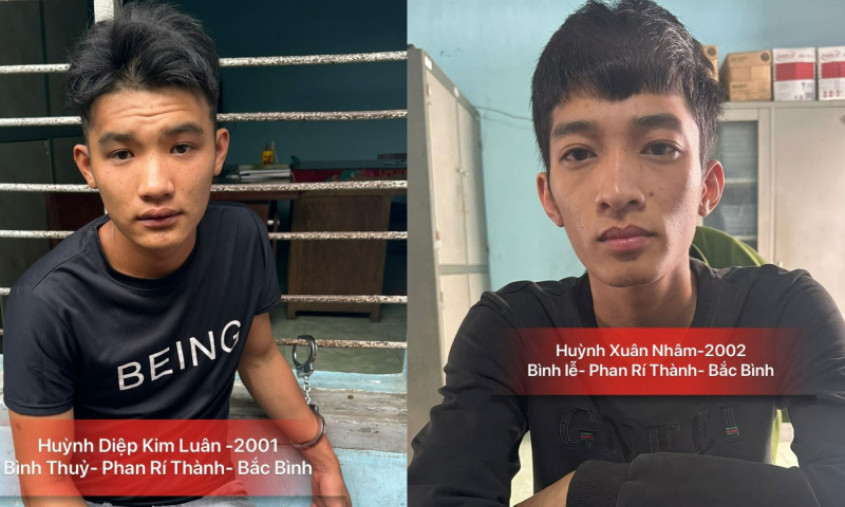 48 giờ truy bắt 2 đối tượng dùng dao khống chế, cướp tài sản