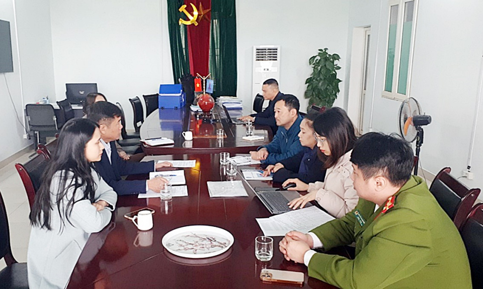Đoàn công tác liên ngành làm việc với 9 doanh nghiệp nợ BHXH