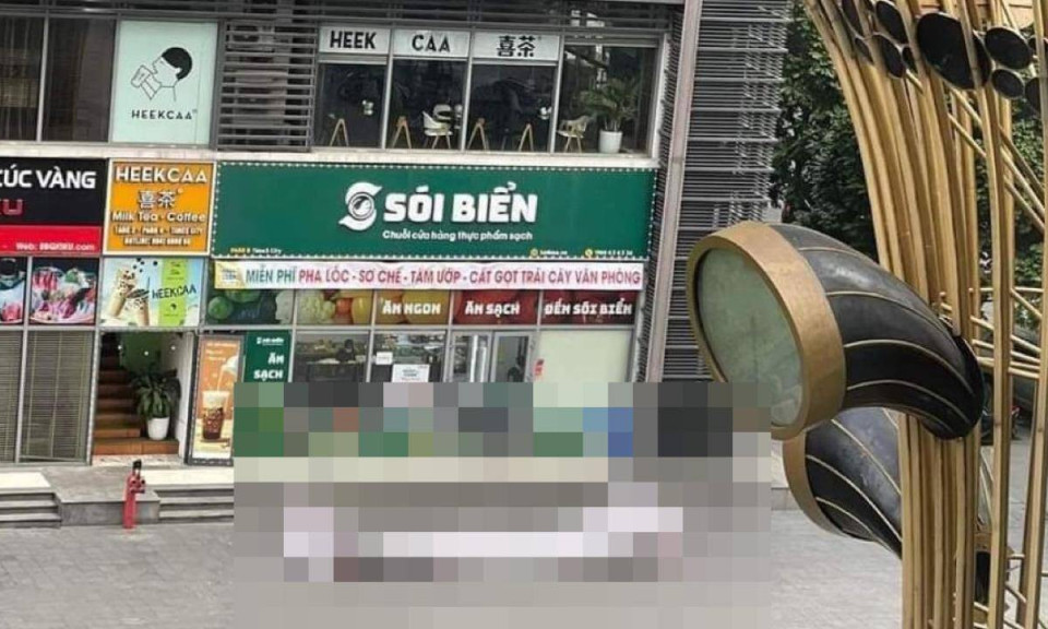 Bé trai rơi từ tầng cao chung cư xuống đất tử vong