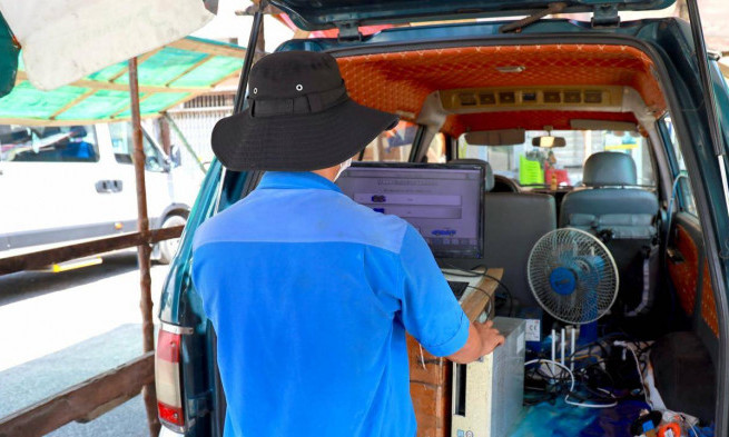 Chủ phương tiện tra cứu dữ liệu đăng kiểm xe cách nào?