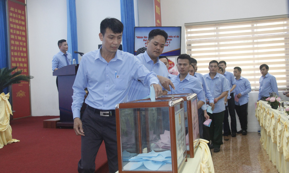 Công đoàn TKV: Để đại hội công đoàn các cấp thành công