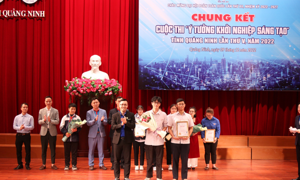 Chung kết cuộc thi “Ý tưởng khởi nghiệp sáng tạo” tỉnh Quảng Ninh lần thứ V, năm 2022