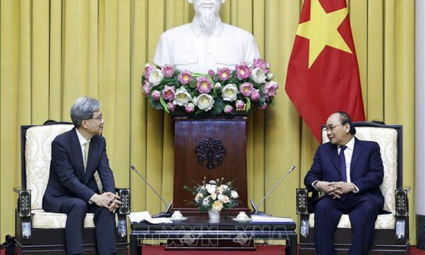 Chủ tịch nước tiếp Bộ trưởng Bộ Quản lý Tòa án quốc gia, Tòa án Tối cao Hàn Quốc