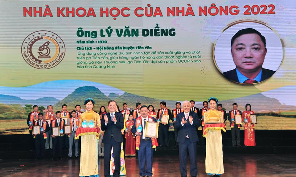 Quảng Ninh có 1 cá nhân được tôn vinh “Nhà khoa học của nhà nông”
