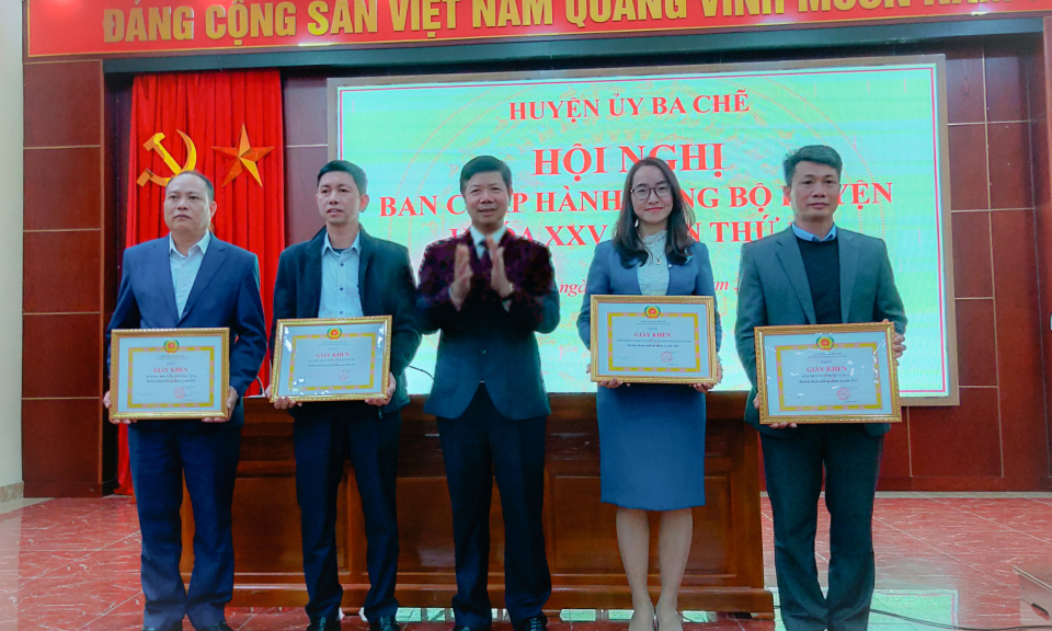 Ban Chấp hành Đảng bộ huyện Ba Chẽ triển khai nhiệm vụ trọng tâm năm 2023