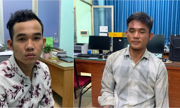 Tạm giữ 2 kẻ đuổi đánh cảnh sát giao thông ở TP.HCM