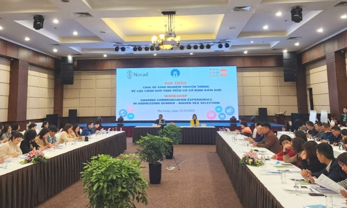 Hội thảo chia sẻ kinh nghiệm truyền thông về lựa chọn giới tính trên cơ sở định kiến giới