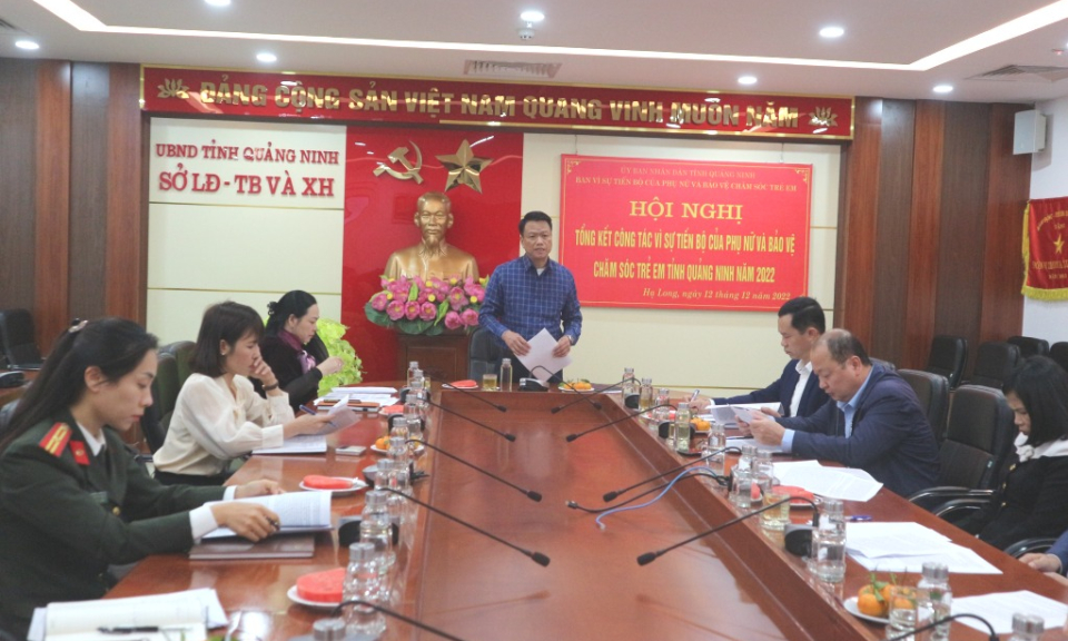Ban Vì sự tiến bộ của phụ nữ và Bảo vệ chăm sóc trẻ em tỉnh triển khai nhiệm vụ năm 2023