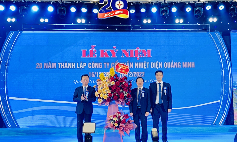 Công ty CP Nhiệt điện Quảng Ninh: Kỷ niệm 20 năm thành lập