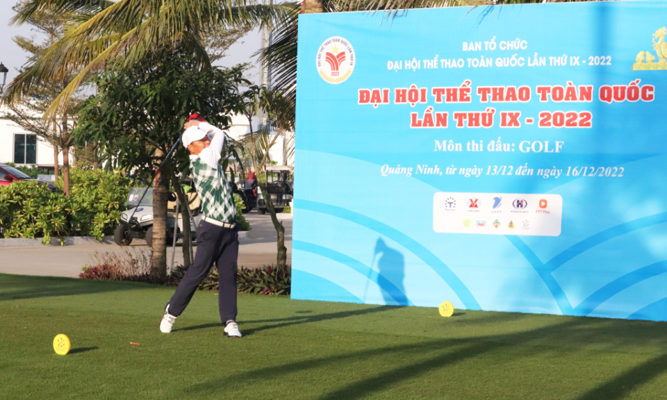 National Sports Games 2022: Golf tournament launched on Tuan Chau island