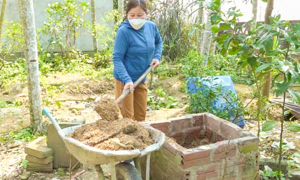 Chi hội trưởng nhiệt tình, gương mẫu