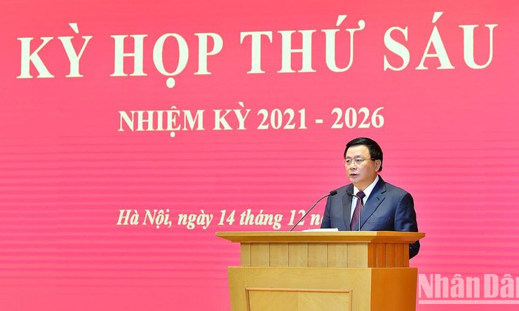Kỳ họp thứ 6 của Hội đồng Lý luận Trung ương