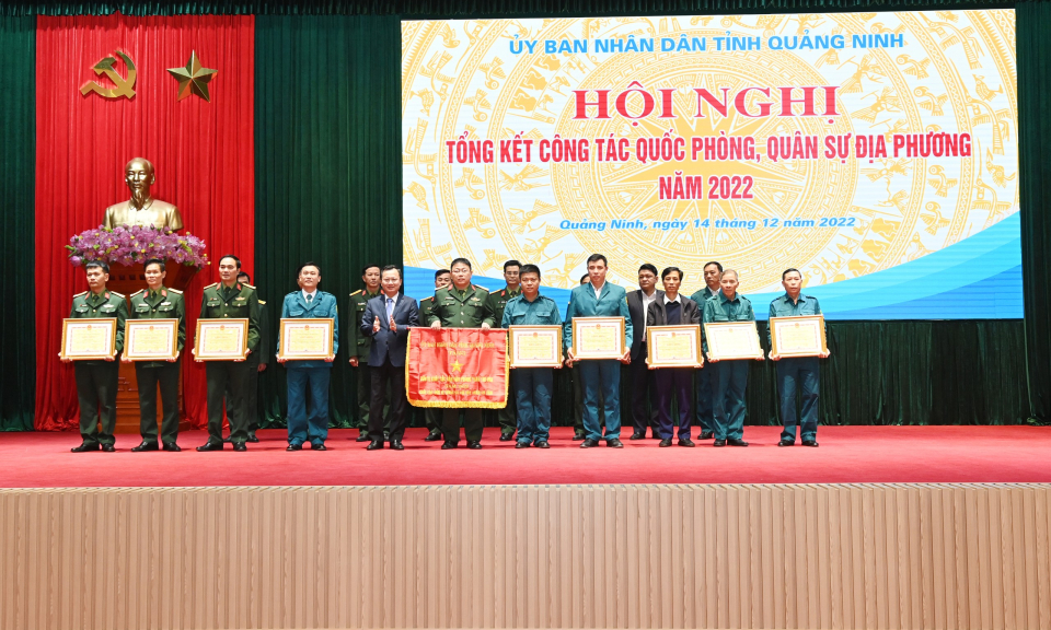 UBND tỉnh tổng kết công tác quốc phòng, quân sự địa phương năm 2022