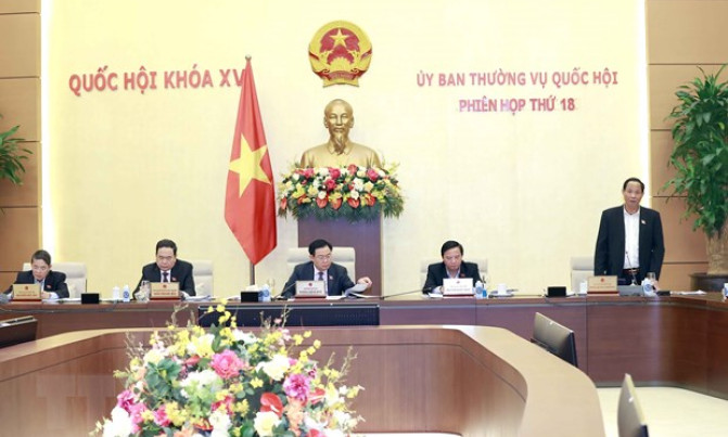 Xem xét Chương trình công tác năm 2023 của Ủy ban Thường vụ Quốc hội