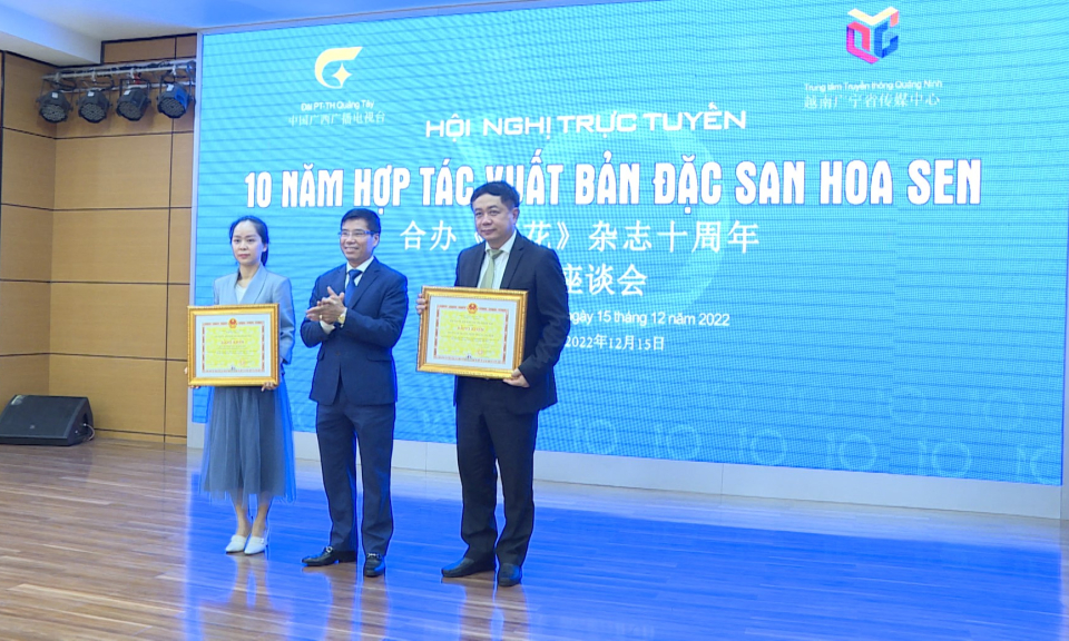  Hội nghị trực tuyến 10 năm hợp tác xuất bản Đặc san/Tạp chí Hoa Sen
