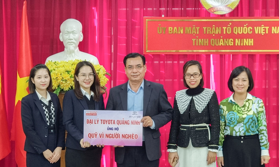 Quỹ Vì người nghèo tỉnh đã tiếp nhận gần 1,1 tỷ đồng