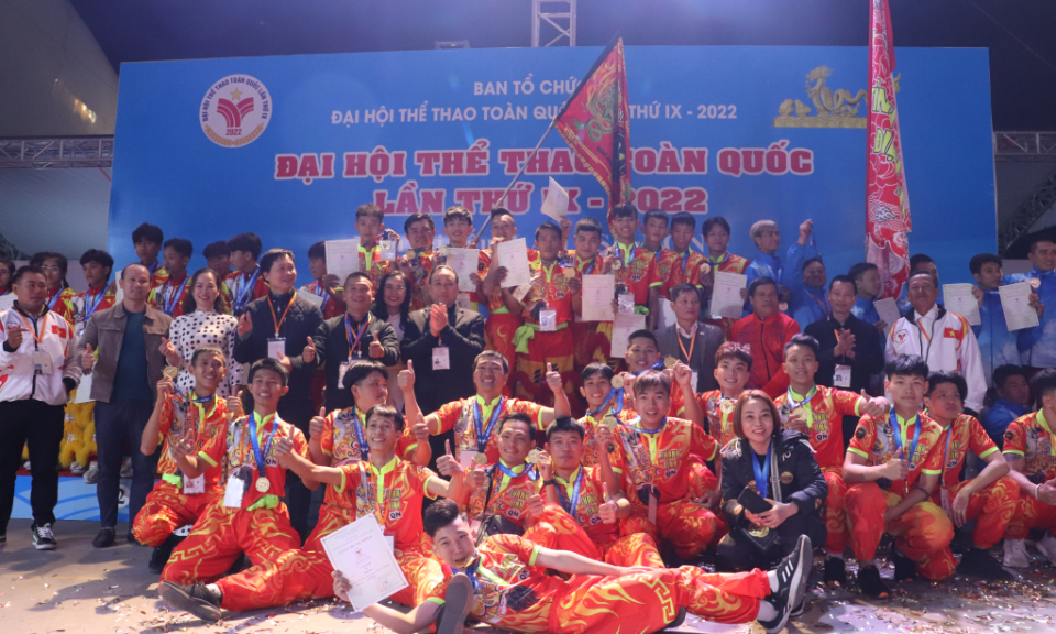 Kylin-Lion-Dragon Dance Championship: Quang Ninh won 2 gold medals