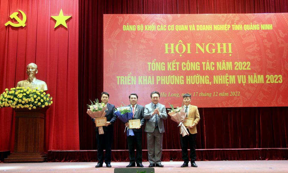 Đảng ủy Khối các Cơ quan và Doanh nghiệp tỉnh triển khai nhiệm vụ năm 2023
