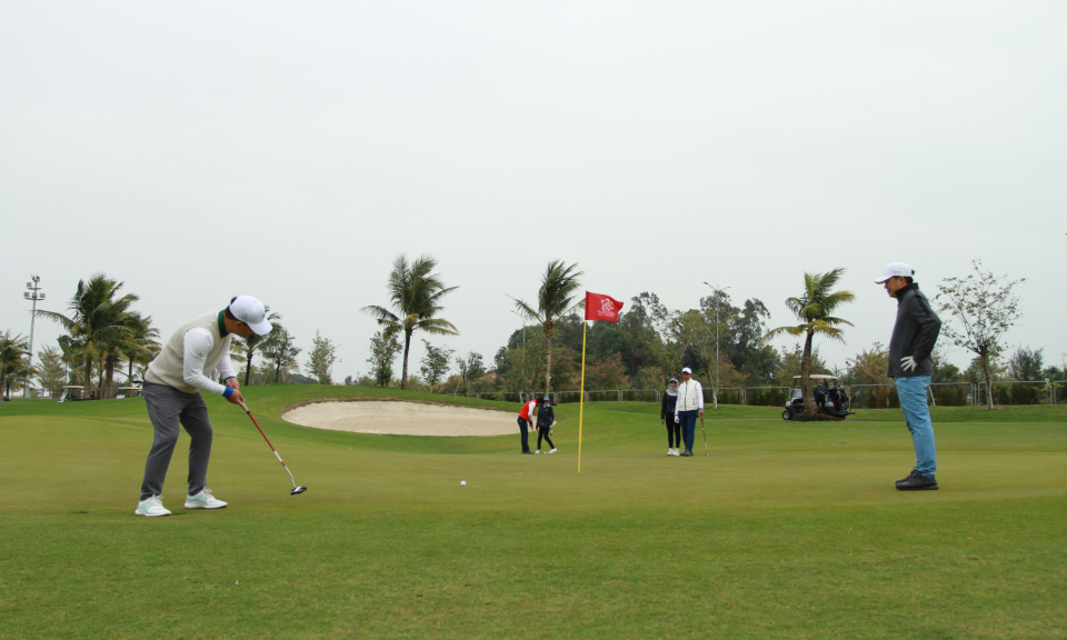 Khai mạc giải Golf Quảng Ninh mở rộng chào mừng thành công của Đại hội thể thao toàn quốc