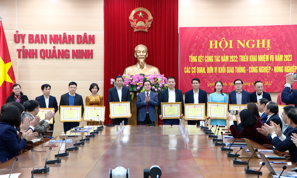 Các cơ quan, đơn vị Khối Giao thông – Công nghiệp – Nông nghiệp triển khai nhiệm vụ năm 2023