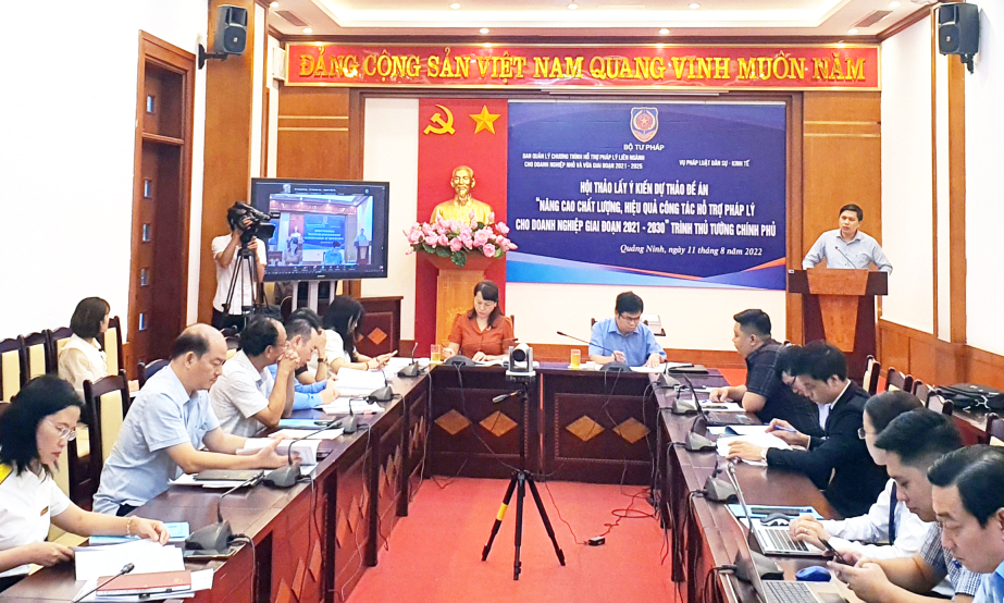 Tăng cường hỗ trợ pháp lý cho doanh nghiệp nhỏ và vừa