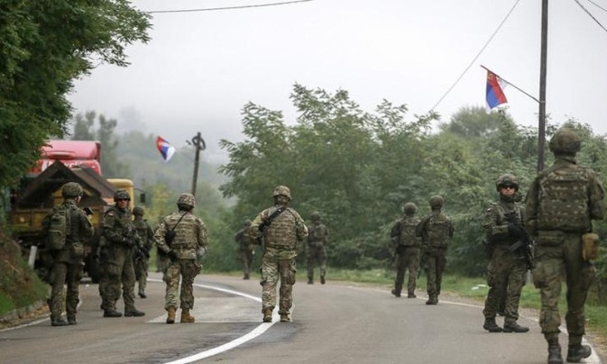 NATO tập trận ở Kosovo