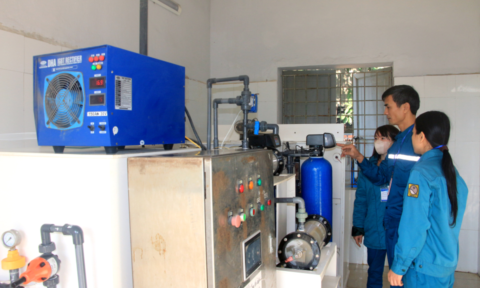 Đông Triều: Tỷ lệ sử dụng nước sạch còn thấp