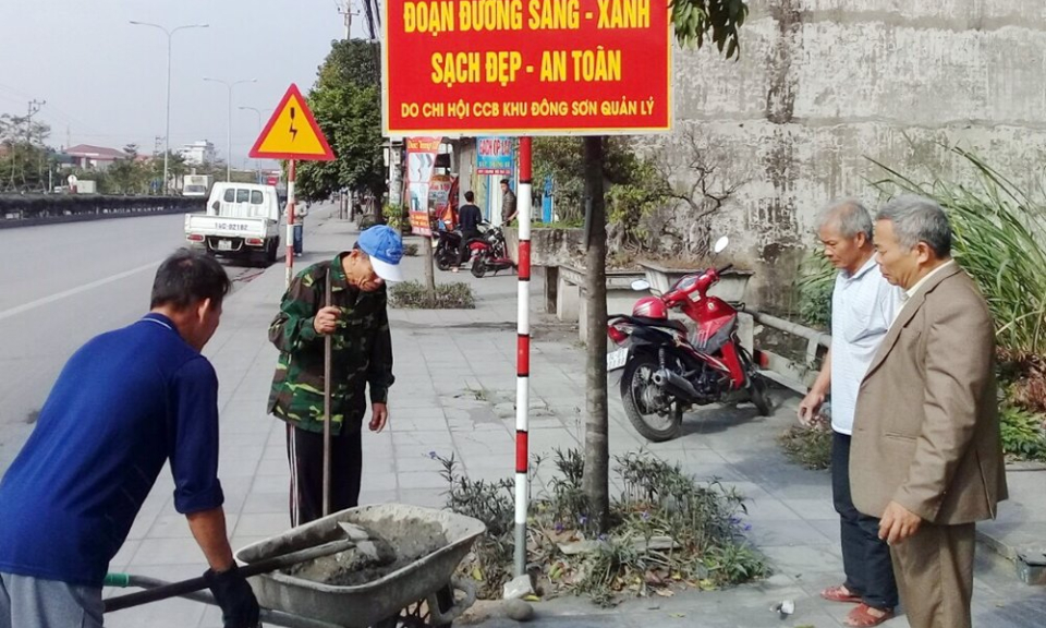 Hội CCB TP Cẩm Phả đi đầu trong nhiều phong trào thi đua