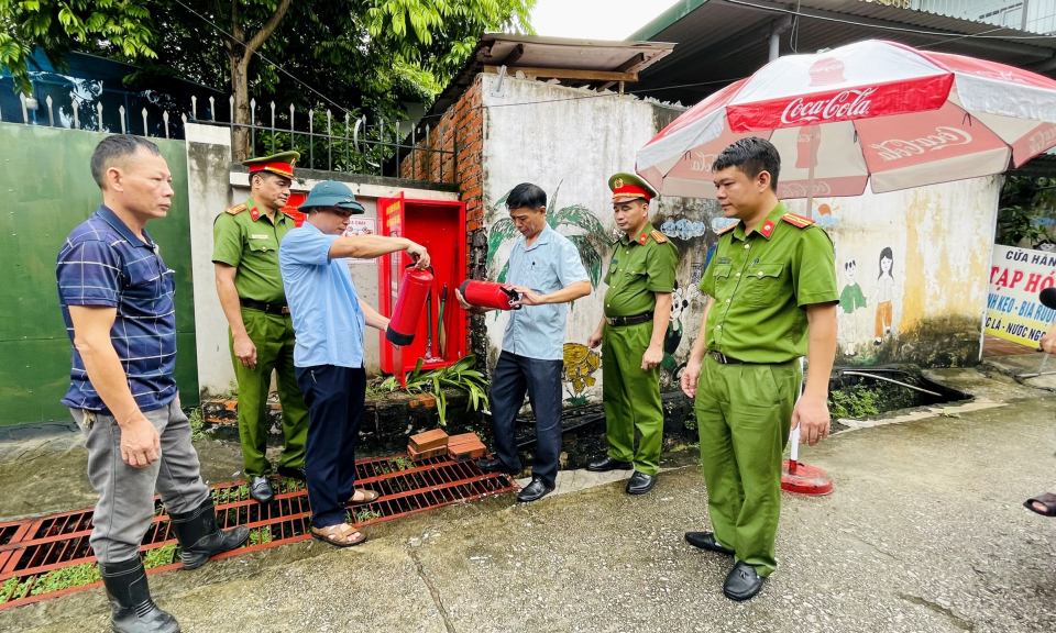 Nâng cao hiệu quả PCCC tại khu dân cư
